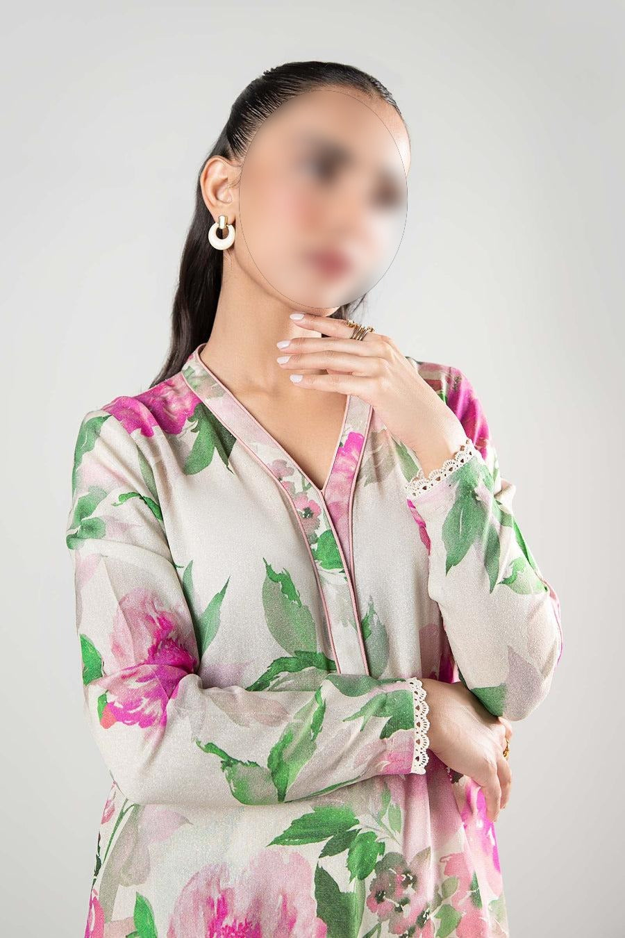 2 Pc Printed Karandi Suit | MB-WS24-97 |MARAI.B & BAROQUE