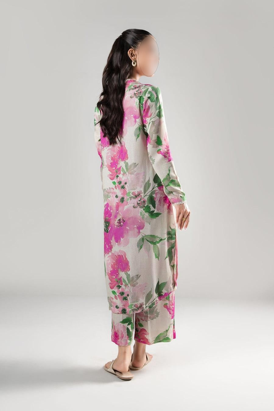 2 Pc Printed Karandi Suit | MB-WS24-97 |MARAI.B & BAROQUE