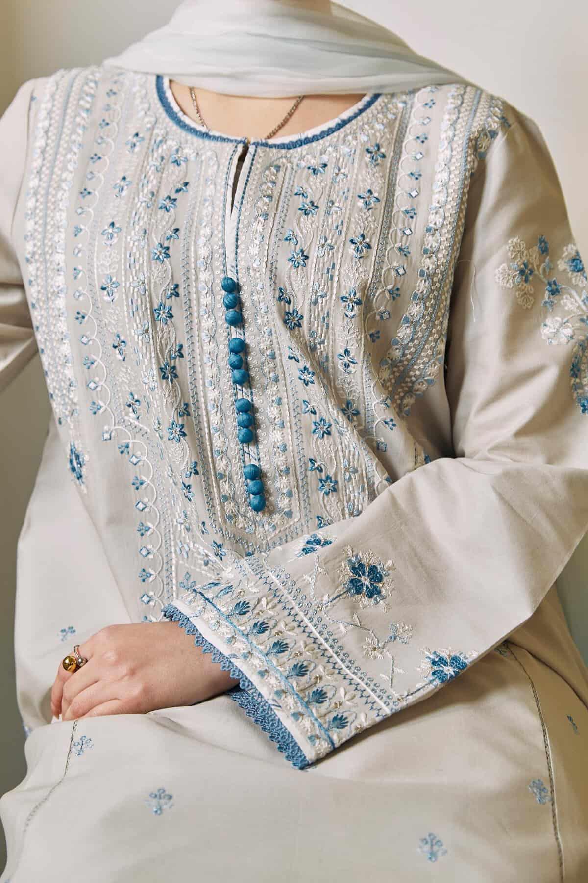 Coco Lawn by Zara Shahjahan 2024 | BANO – 2A