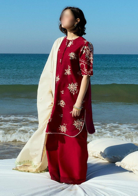 Lawn - Coco By Zara Shahjahan - Unstitched 25 -NORA-10ACoco By Zara Shahjahan